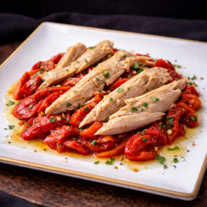 Ensalada de pimientos asados