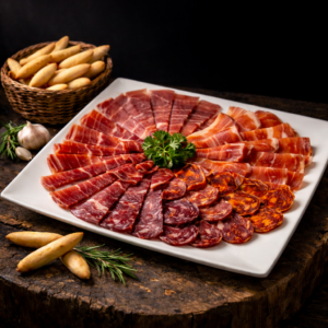 Bandeja de selección de ibéricos