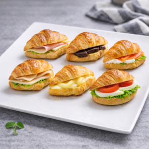 Mini croissant rellenos