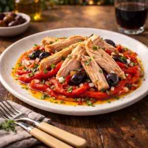 Ensalada de pimientos asado grupos