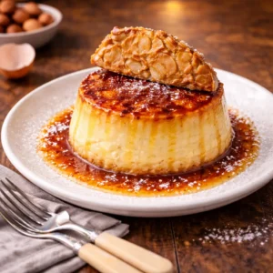 Tarta de Crema volcada grupos